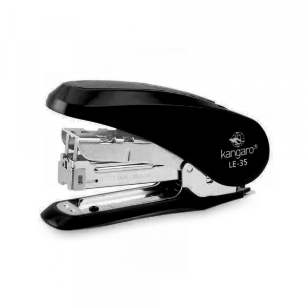 Heftalica Kangaro LE-35 - lako heftanje / do 35 listova - Crna