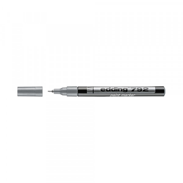 Paint marker Edding E-792 metalni vrh 0.8mm - Srebrna