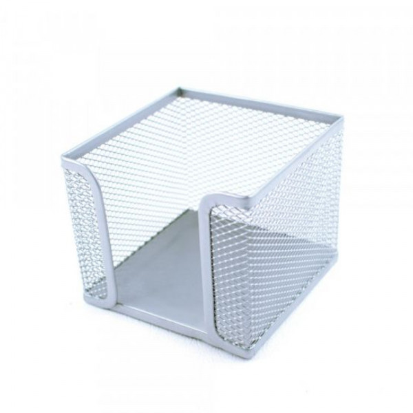 Kutija za papir žičana 10,5x10,5 cm - Siva
