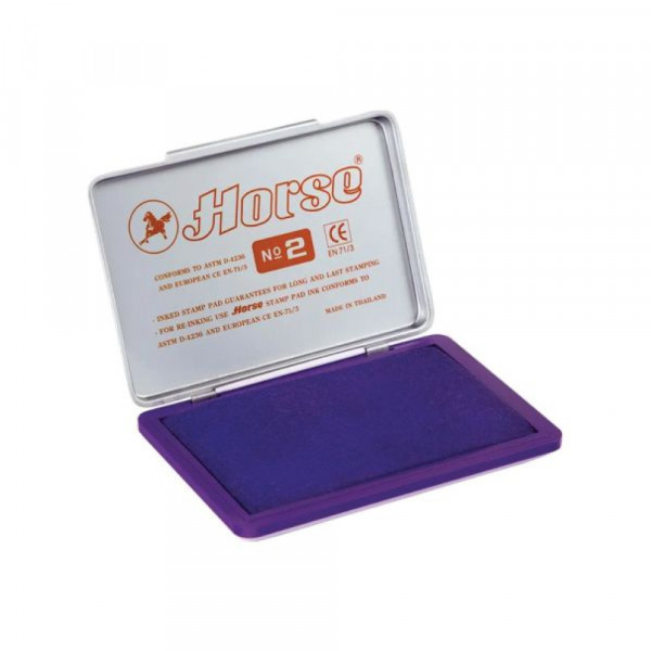 Jastuče za pečate Horse H-02 original 70 x 110mm - Ljubičasta