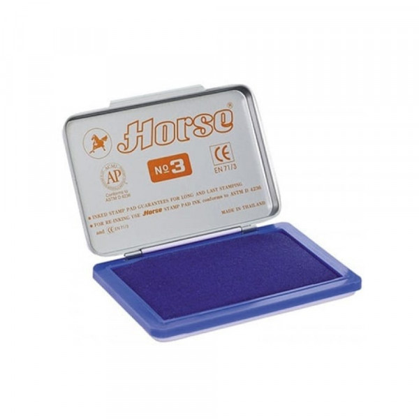 Jastuče za pečate Horse H-03 original 54 x 85mm - Plava