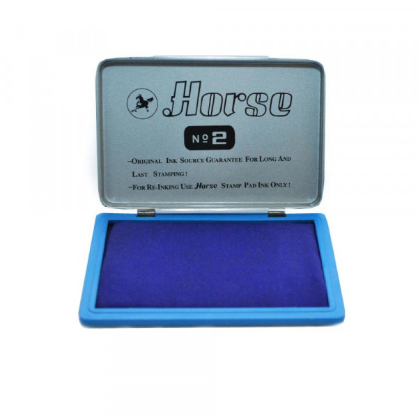 Jastuče za pečate Horse No. 2 - Plava