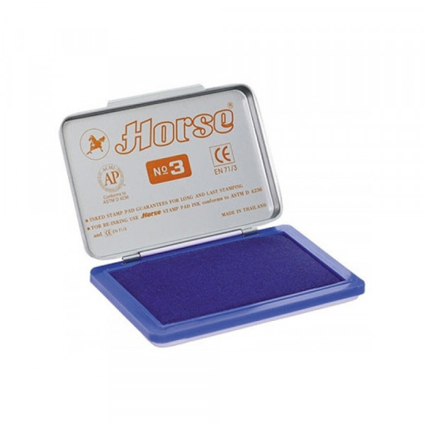 Jastuče za pečate Horse No. 3 - Plava