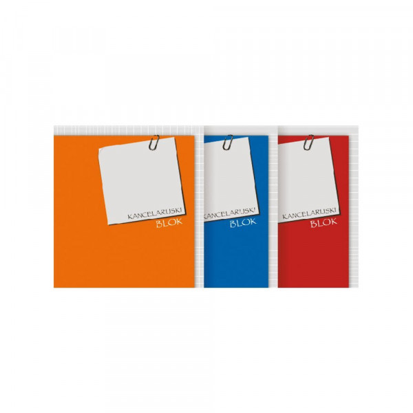 Blok za beleške A5 lajmovan - sitan karo