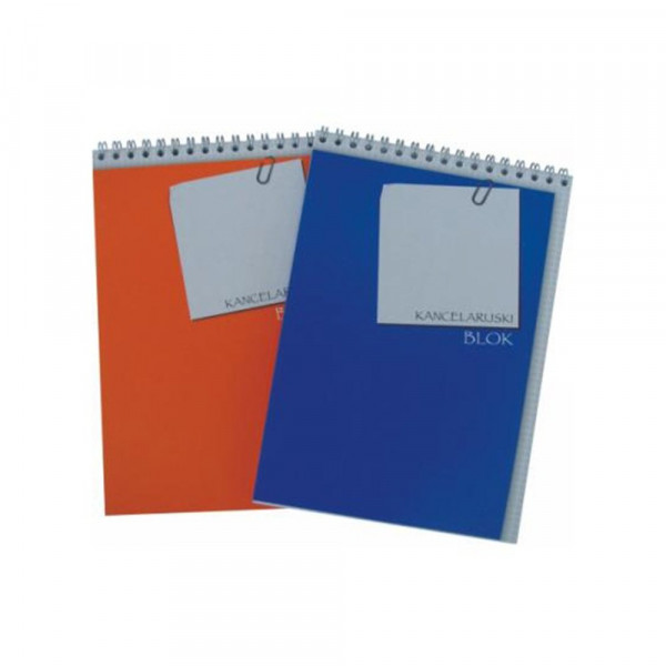 Blok za beleške A5 spirala - sitan karo