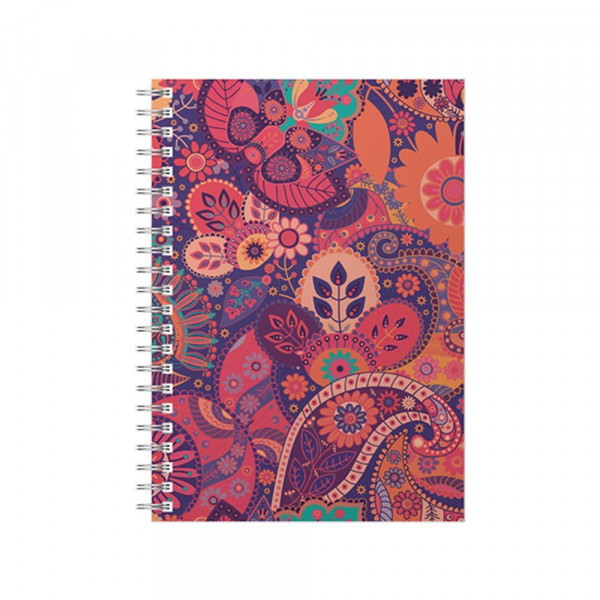 Sveska A5 Mandala spriala 100l - sitan karo