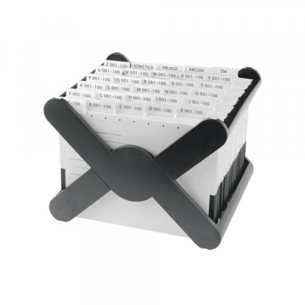 Stalak za viseće fascikle Han X-Cross - Crna