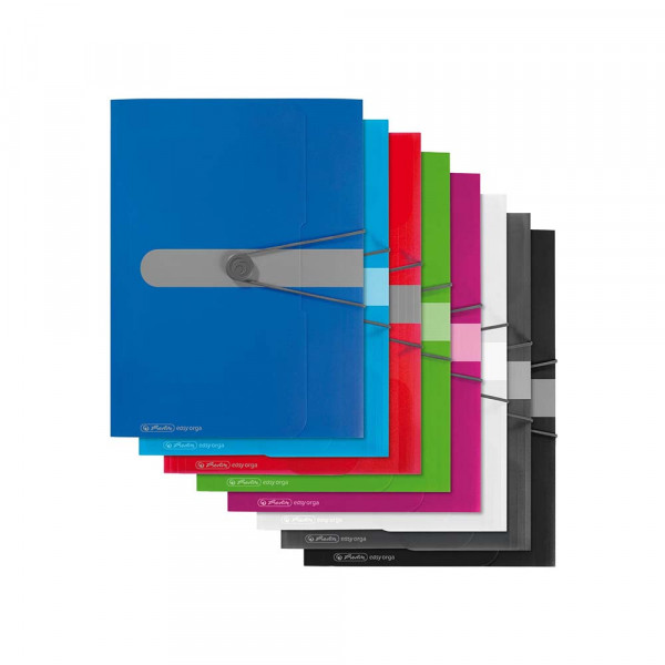 Fascikla Herlitz PVC sa gumicom A4 - Roze