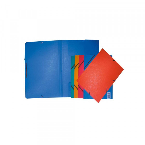 Fascikla O+CO kartonska A4 sa gumicom 390g - Crvena