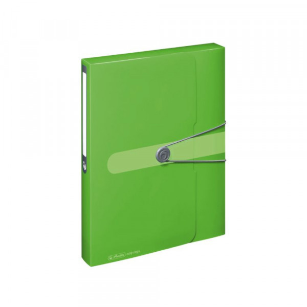 Fascikla Herlitz PVC sa gumicom A4 - Zelena
