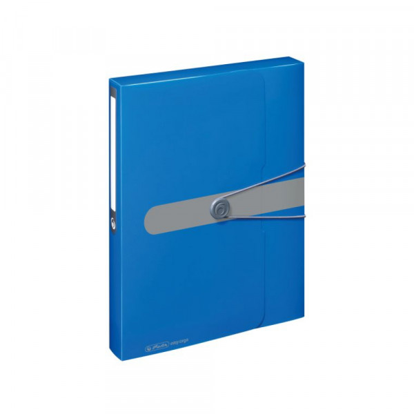 Fascikla Herlitz PVC sa gumicom A4 - Plava