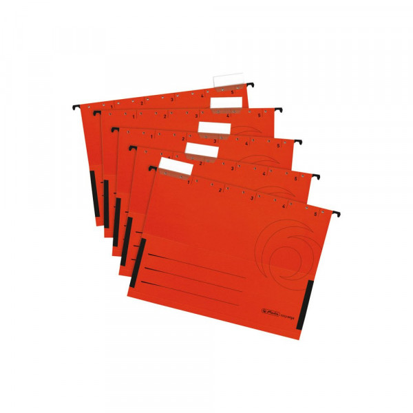 Viseća fascikla Herlitz 33-V sa platnom - Crvena