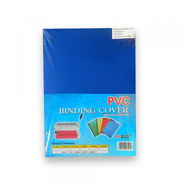 Folija PVC u boji A4 150mic - Plava