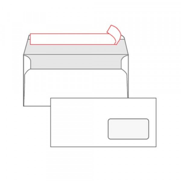 Koverta ameriken DP 11x23 (1/1000)