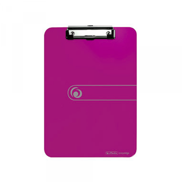 Podloga za pisanje Herlitz sa klipsom A4 - Roze