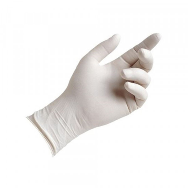 Rukavice Latex bez pudera 1/100 - XL