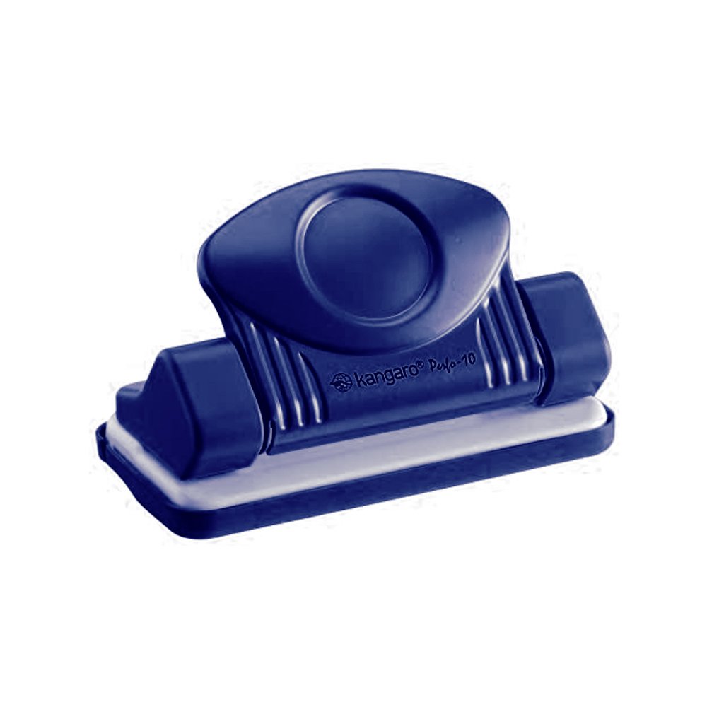 Bušač Kangaro Perfo 10 / do 10 listova - Plava