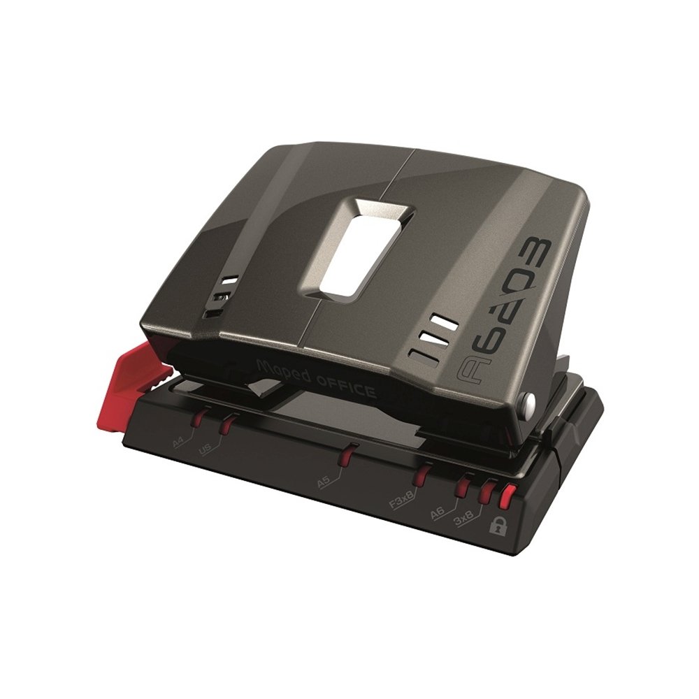 Bušač Maped Advanced / do 25 listova - Grafit crna