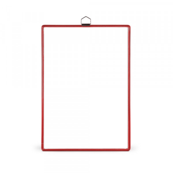 Ramovi za kačenje na zid Tarifold sa folijom A4 uspravni 1/5 - Crvena