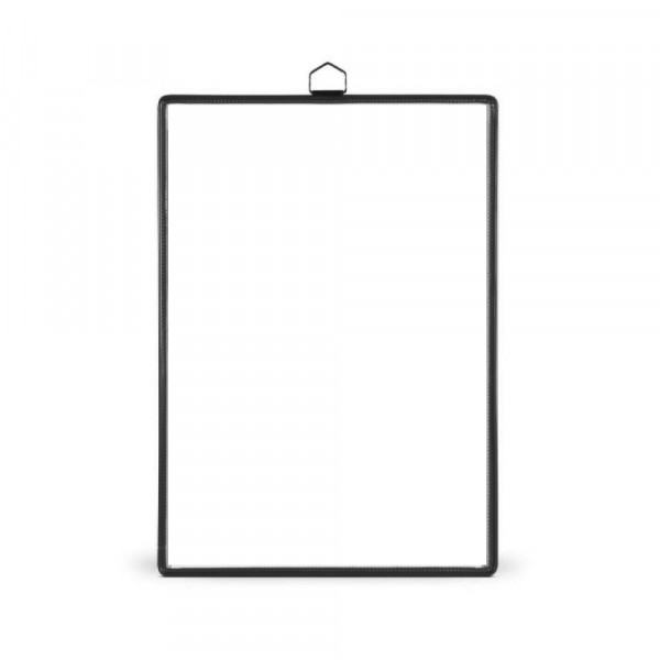 Ramovi za kačenje na zid Tarifold sa folijom A4 uspravni 1/5 - Crna