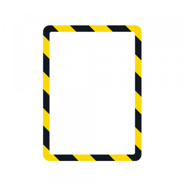 Samolepljiva folija Tarifold sa magnetnim zatvaranjem A4 za obaveštenja 1/2 - crna / žuta