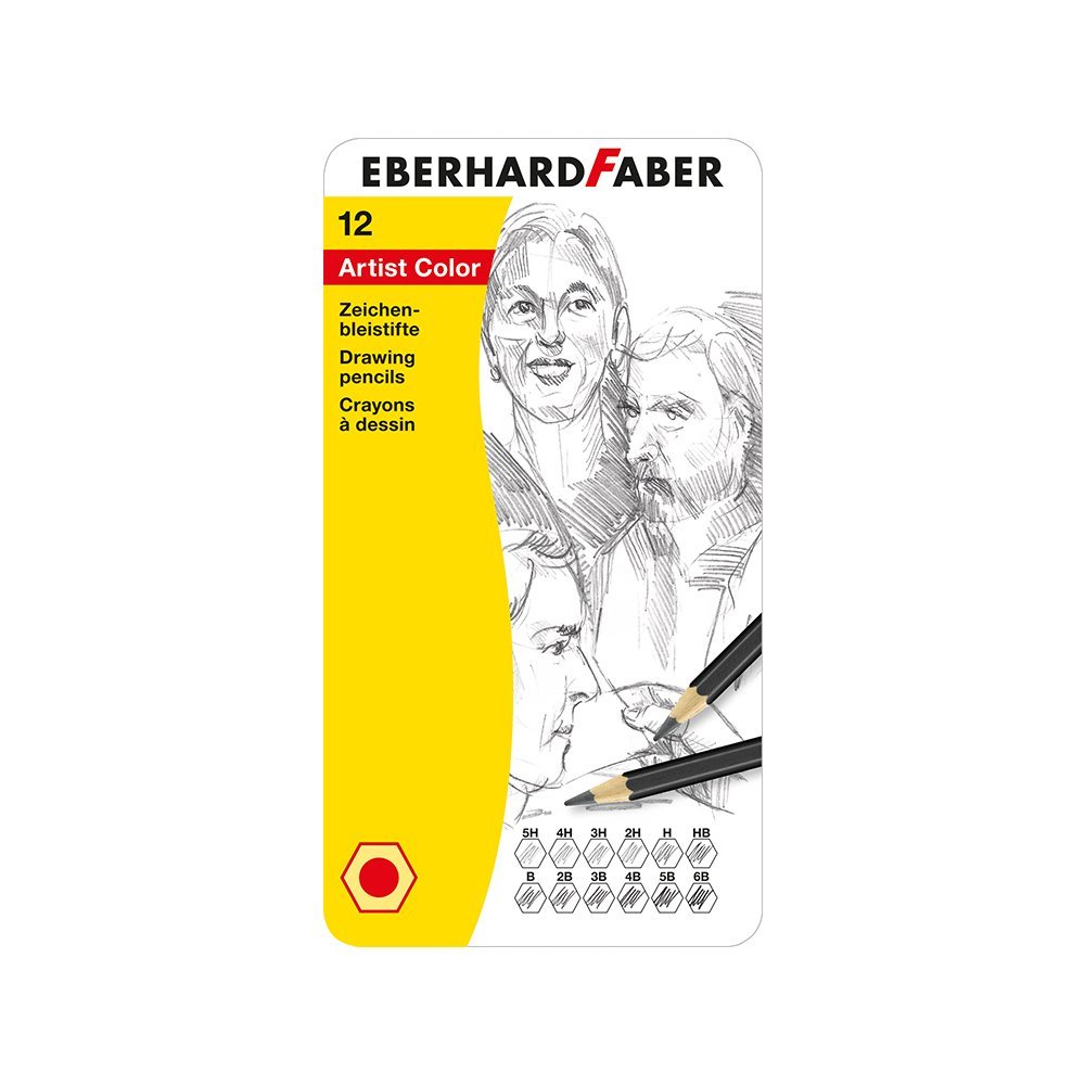 Set grafitnih olovaka Eberhard Faber 1/12