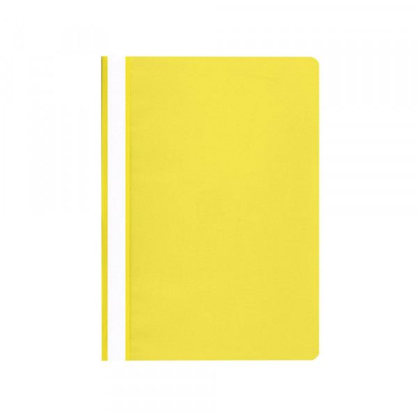 Fascikla PVC sa polumehanikom - Žuta