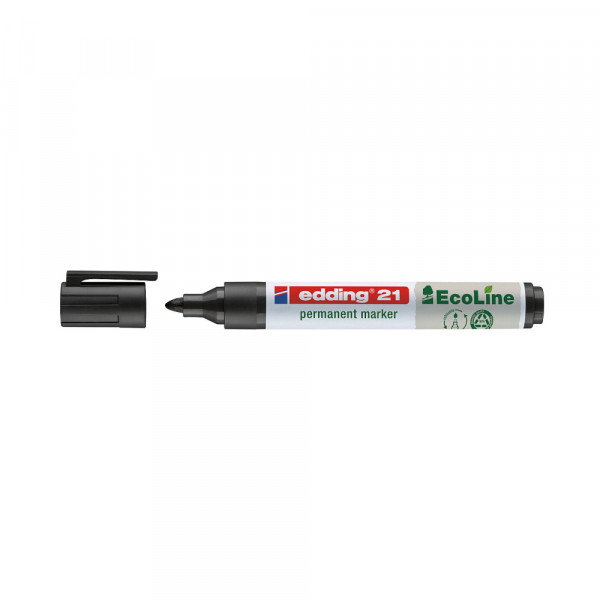 Permanent marker Edding E-21 EcoLine 1.5-3mm - Crna