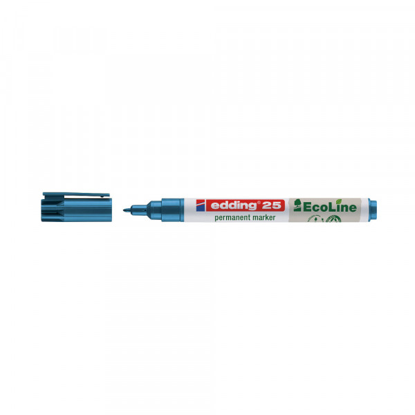 Permanent marker Edding E-25 EcoLine 1mm - Plava