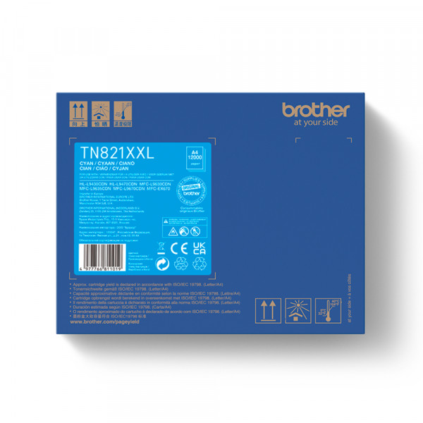 Toner kertridž Brother TN821XXLC