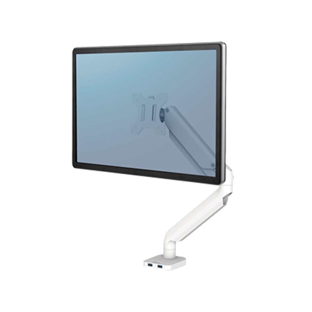 Nosač monitora Fellowes Platinum Series Single - Bela