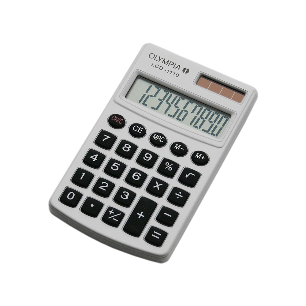 Kalkulator Olympia LCD 1110 - Bela