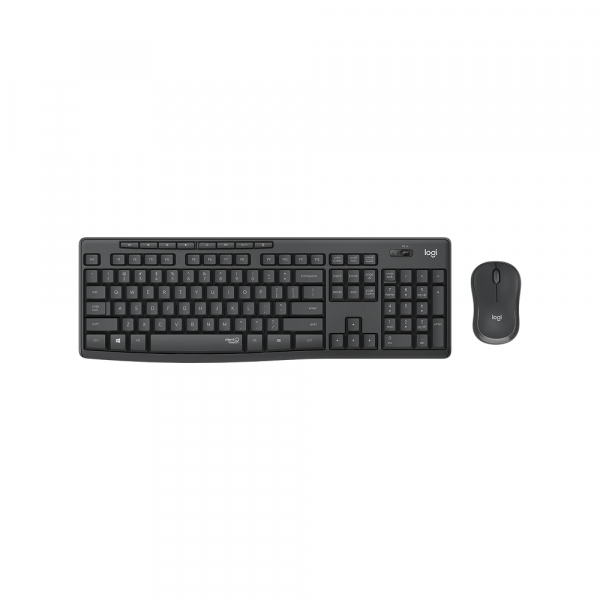 Tastatura i miš Logitech MK295 Silent Wireless USB US crna