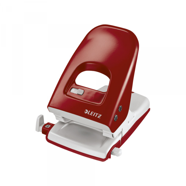 Bušač Leitz 5138 / do 40 listova - Crvena