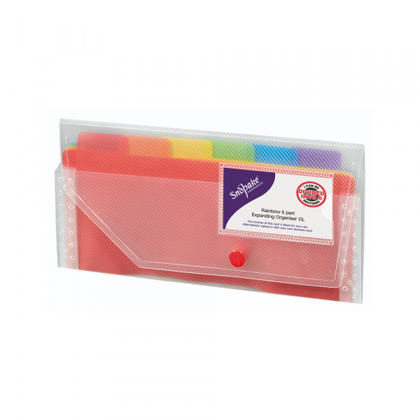 Fascikla B6 Snopake Rainbow sa 6 pregrada