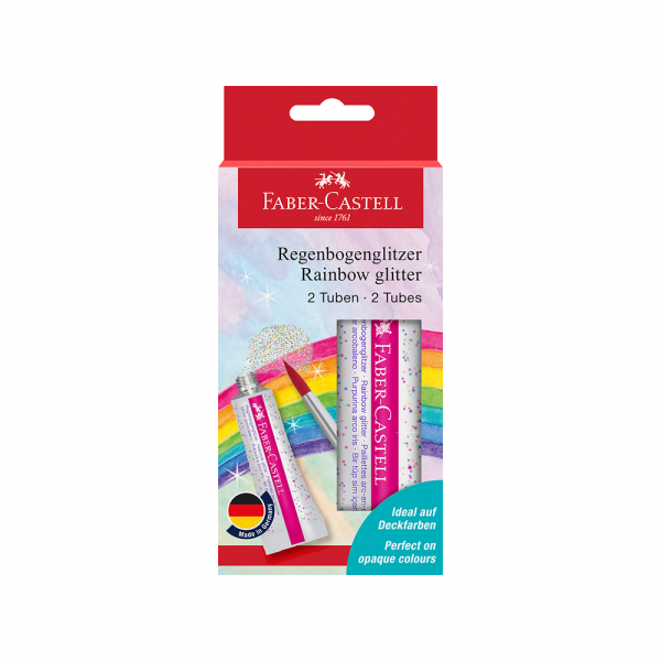 Glitter u tubi Faber Castell Rainbow 12ml 1/2