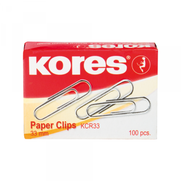 Spajalice Kores 33mm 1/100