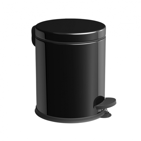 Kanta za otpatke sa pedalom metal CRNA 12 lit OUTLET