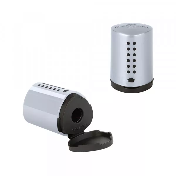 Rezač Grip Faber Castell mini - Siva