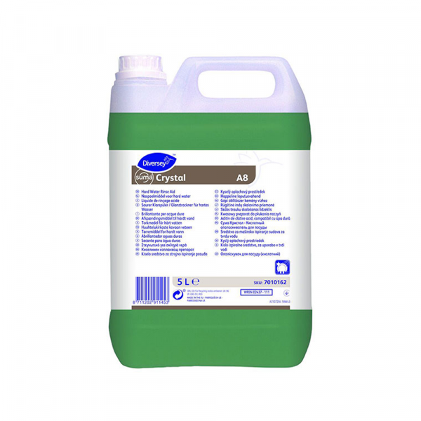 Sredstvo za ispiranje posuđa Diversey Suma Crystal A8 5l