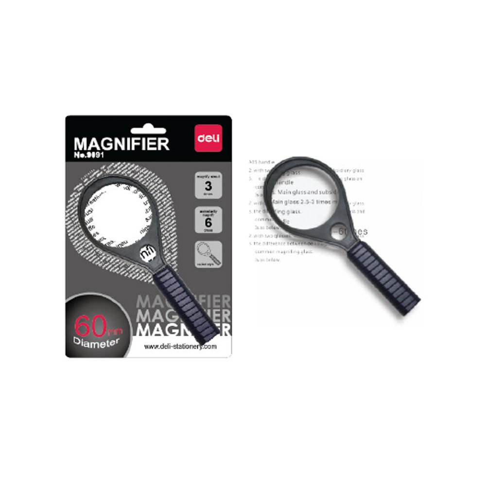 Lupa Deli 60 mm 9091 990914