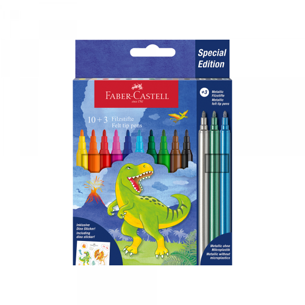Flomaster školski Faber Castell Dinosaurus 1/13