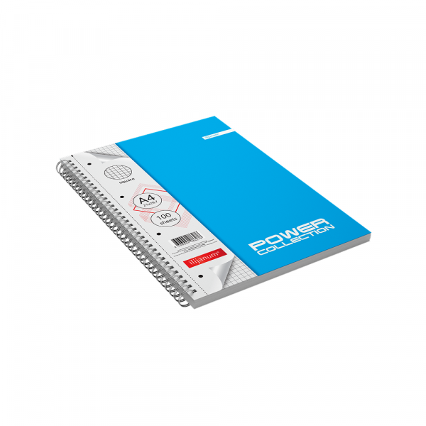 Sveska A4 Power spirala sitan karo 100l