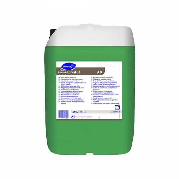 Sredstvo za ispiranje posuđa Diversey Suma Crystal A8 20 lit