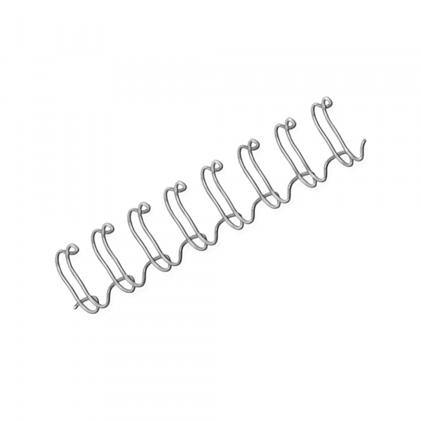 Spirala žičana 8mm Fellowes 1/100 -  Srebrna 