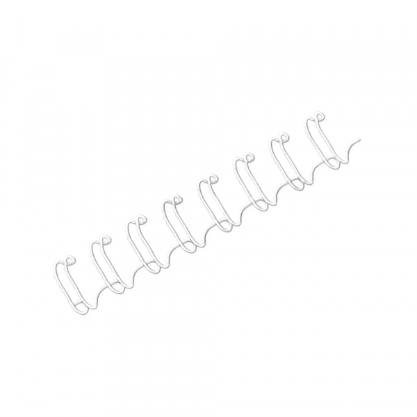 Spirala žičana 8mm Fellowes 1/100 -  Bela 