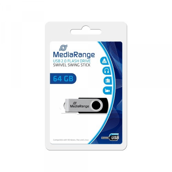 USB Flash memorija Mediarange 64GB 2.0