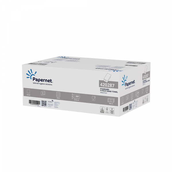 Ubrus za dispenzer Papernet V složivi 3990 listića, dvoslojni