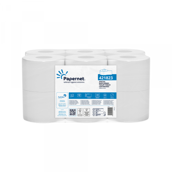 Toalet papir za dispenzer Papernet centralno izvlaćenje 12x112m, dvoslojni
