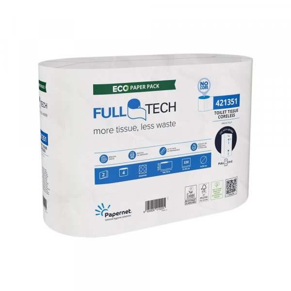 Toalet papir za dispenzer Papernet FullTech centralno izvlačenje 20x105m, dvoslojni